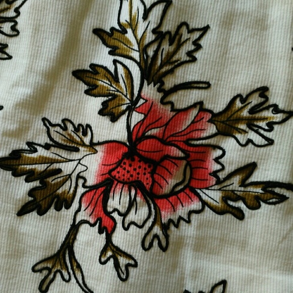 French Connection Floral Mini Dress - Black and Red - Picture 8 of 8